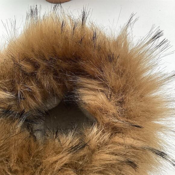 Mata Women's Black Faux Fur Winter Booties Size 9 Round Toe Flat - Picture 6 of 11